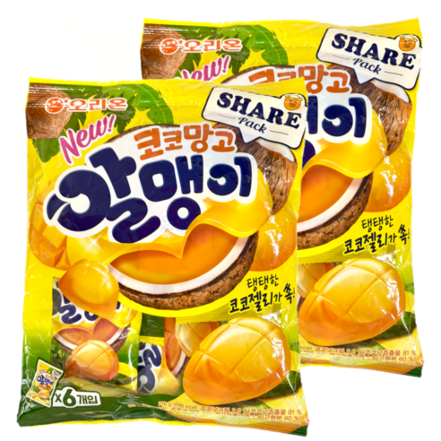 오리온 코코망고 알맹이