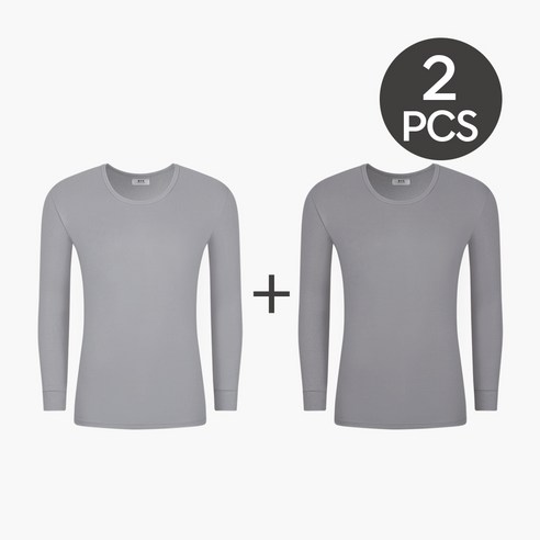 DCS0083 남성 40수 순면 내복 내의 상의 2매입