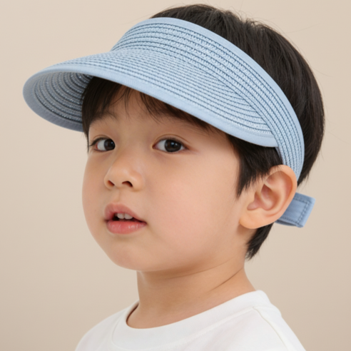 자외선차단 아동 썬캡 밀짚썬캡 모자