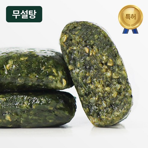 [파파공방] 무설탕 저염 100%현미 밥알쑥떡 식사대용 개별포장, 70g, 12개