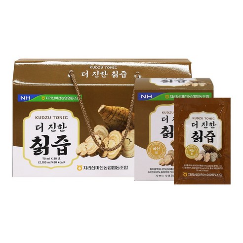 지리산마천농협 더 진한 칡즙 (70ml x 30포), 1개, 70ml