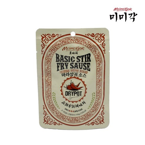 미미각 마라샹궈 소스, 4개, 110g