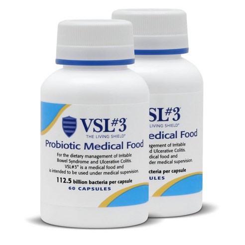 PROBIOTICS VSL#3 브이에스엘샵3 유산균 프로바이오틱스 메디컬 푸드 1125억 2통구매가능