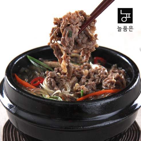 우)늘품은 버섯뚝배기불고기 400g x 9팩