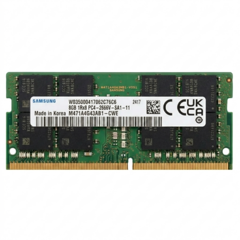 삼성 노트북용 DDR4 램 메모리 SODIMM, 1개, 8GB 2666MHz (PC4-21300)