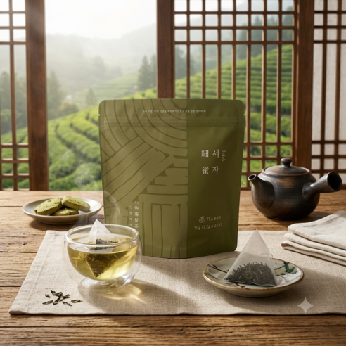 보성선운 세작삼각티백 50T(25ea x2), 1.2g, 25개입, 2개