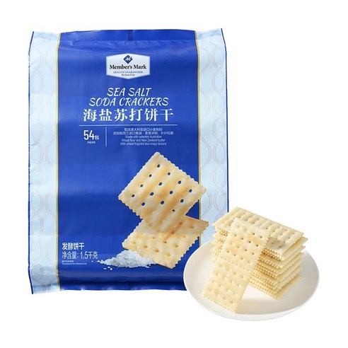 샘스클럽 스낵 바다소금 소다크래커 1.5kg, 1개, 1.5kg