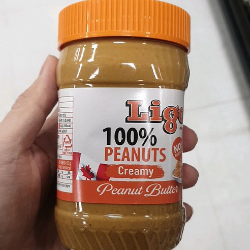 리고 100% 땅콩버터 크리미