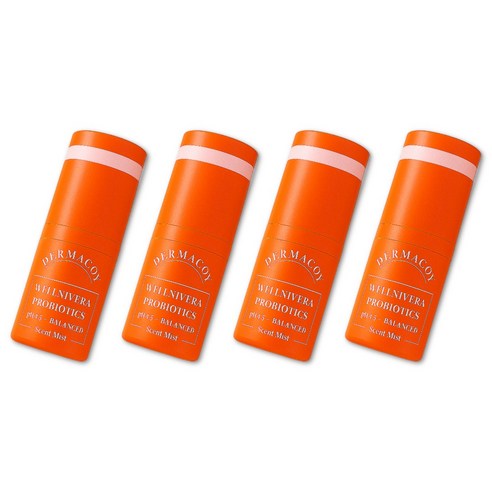 더마코이 웰니베라 뿌리는 질유산균 스프레이 락토퍼퓸 여성 청결제, 4개, 15ml