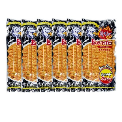 벤토 핫징어 앵그리 & 스파이시 12g x 6입