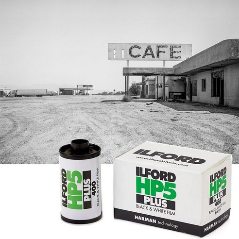 [내일도착] 일포드 포토 흑백필름 HP5 Plus ISO 400 35mm (36컷)