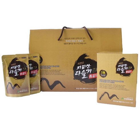 지리산 다슬기 진골드80ml60팩, 60개