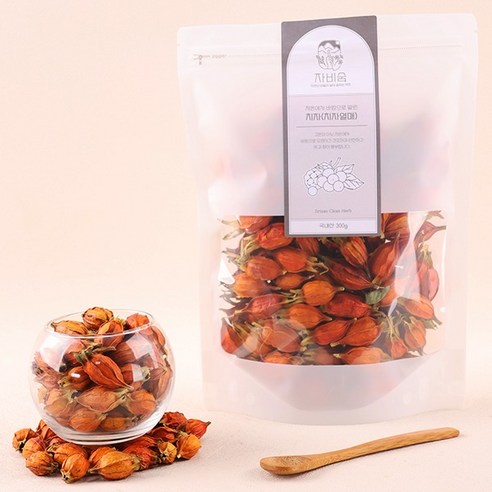 지리산 청정약초 저온건조 치자(통건조-국내산) 300g