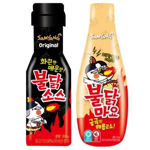삼양 삼양불닭소스+불닭마요소스