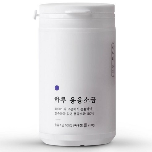 용융소금 미네랄소금 국내산 고순도소금 융용소금 소금 용용소금, 1개, 500g