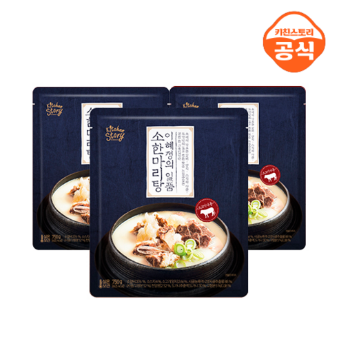 빅마마 이혜정의 소한마리탕, 750g, 3개