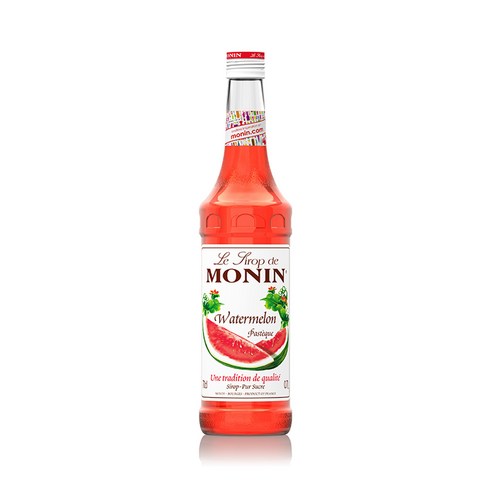 (카페시럽) 모닌 수박 시럽 700ml, 5개, 700ml