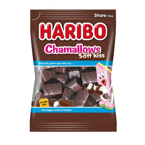 하리보 샤멜로우 소프트 키스 200g