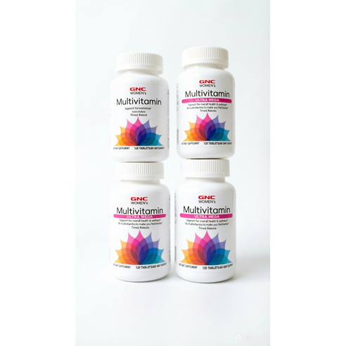 GNC 여성 울트라 메가 종합비타민 / GNC Women's Ultra Mega Multivitamin 120 Tablets Timed-Release
