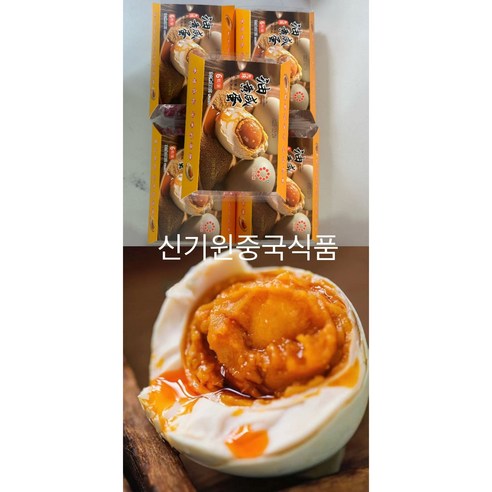 신기원중국식품 염장 오리알, 5개, 6구