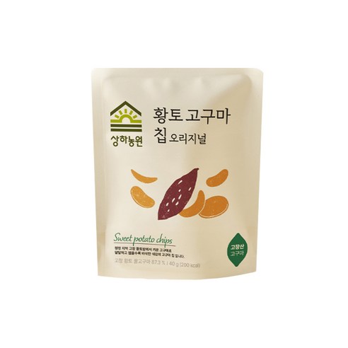 상하농원 황토고구마칩 오리지널