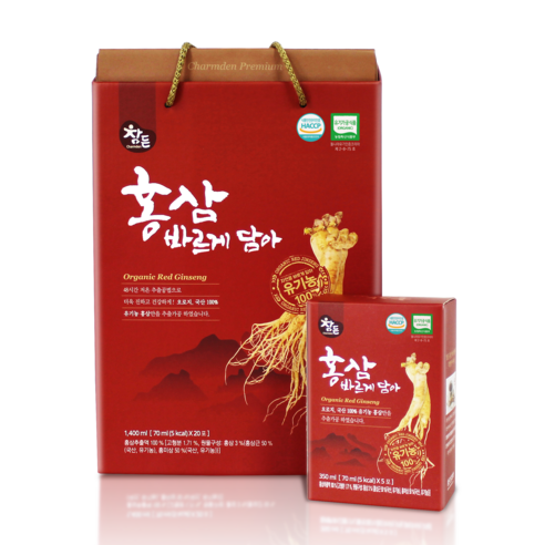 참든 홍삼 바르게담아