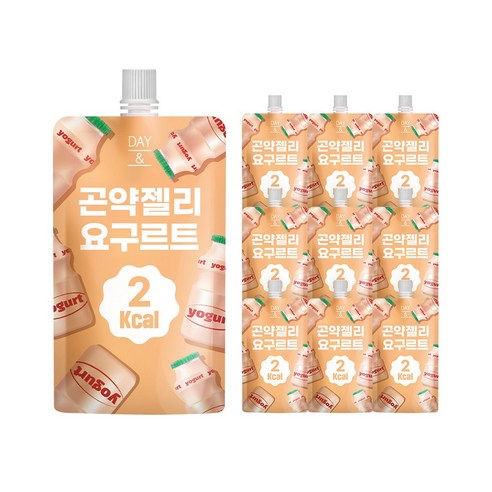 데이앤 저칼라로 곤약젤리 요구르트 맛 10개입