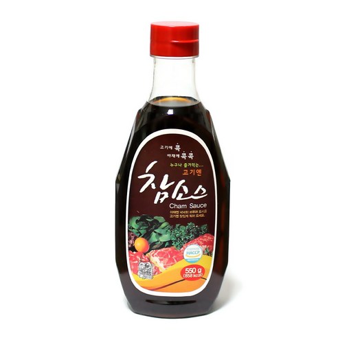 우리식품 고기엔 참소스 550g 양파 파채 고기소스