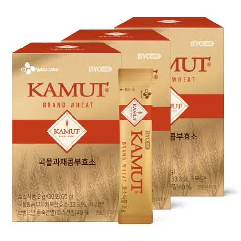 호라산밀 곡물 콤부 효소 카무트 카무드 카무스 스틱 분말 가루 바이어코어 KAMUT 식품