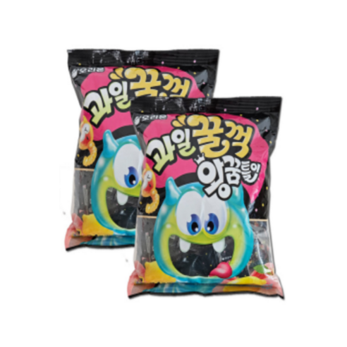 오리온 과일꿀꺽 왕꿈틀이