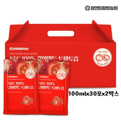 참앤들황토농원 NFC 토마토즙