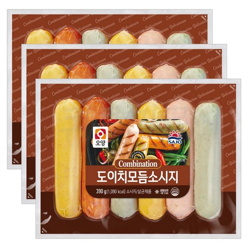오양 도이치모듬소시지 390g 1개