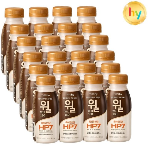 hy 한국야쿠르트 헬리코박터 프로젝트 윌 요거트 180ml