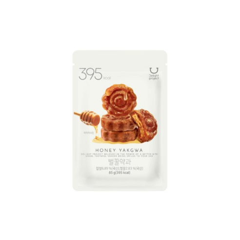 딜라이트 프로젝트 벌꿀약과 85g 디저트 간식 전통과자