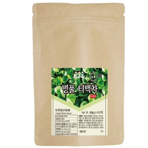 병풀차 호랑이풀 덖음 숙성 티백차 45g