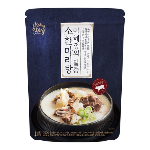 빅마마이혜정 일품 소한마리탕, 750g, 2개