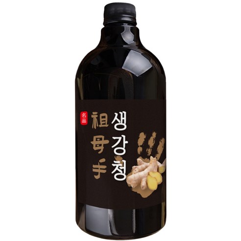 국내산 수제 생강청 1L 고농축 진한 생강원액 생강차, 1개, 1개입, 1L
