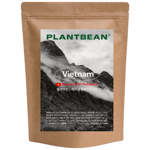 [산미없는] 베트남 로부스타 G1 원두커피 1kg 강배전 쌉쌀 구수 다크 묵직, 1개, 200g, 핸드드립(중간)