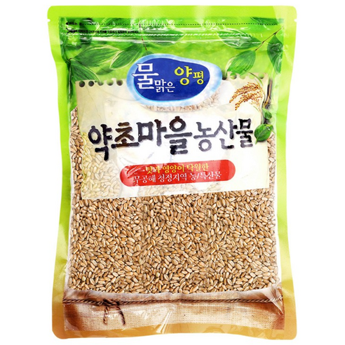 2025년산 국산 소화가 편한 앉은뱅이 통밀쌀 1kg 우리밀