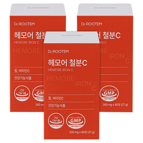 닥터루템 헤모어 철분 빈혈 비헴철 철분제