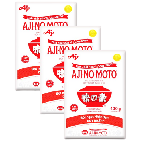 베트남 미원 아지노모토 BOT NGOT MI CHINH, 400g, 3개