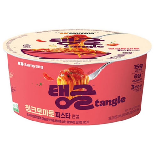 삼양 탱글 청크토마토파스타 큰컵