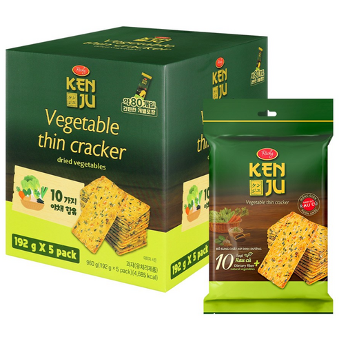 코스트코 리치 켄주 야채 크래커 960g(192g*5봉)