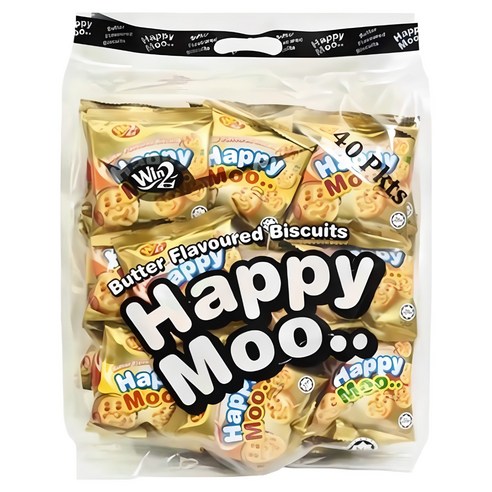 해피무 버터향 비스킷 480g(12g x 40개) x 5개
