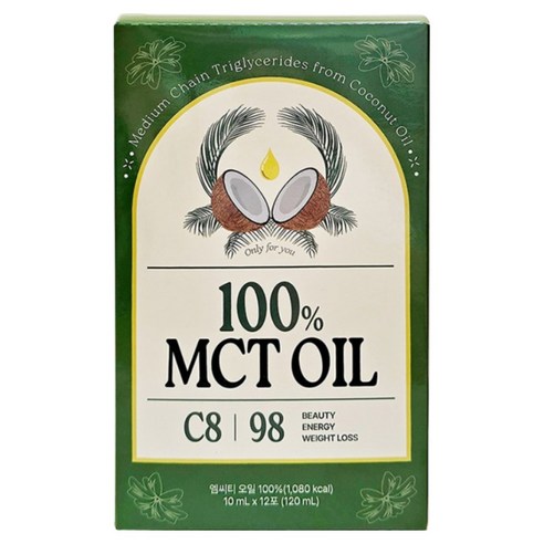 BEW MCT오일 코코넛 엠씨티 MCT 오일 다이어트 방탄커피 저탄고지 기름, 6박스, 120ml