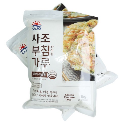 사조 바삭한 부침가루 업소용 대용량 바삭한 식감, 10개, 1kg