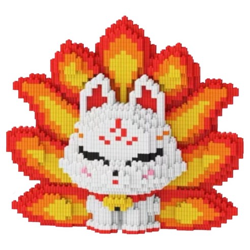 체리닷컴 캐릭터 디폼블럭 픽셀블록 대형26cm 46cm, 1개