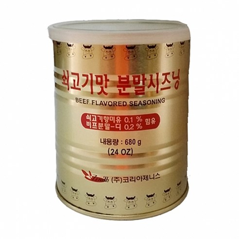 쇠고기 분말시즈닝 680gX24개, 680g, 24개