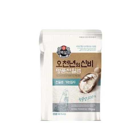 백설 오천년의 신비 가는입자 천일염