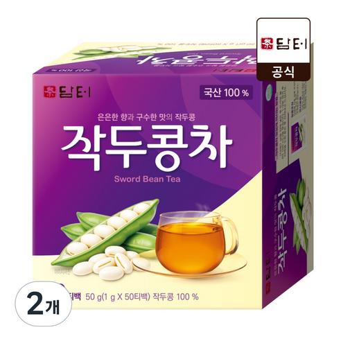 담터 작두콩차